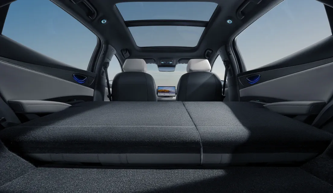 Kényelmes hátsó ülés