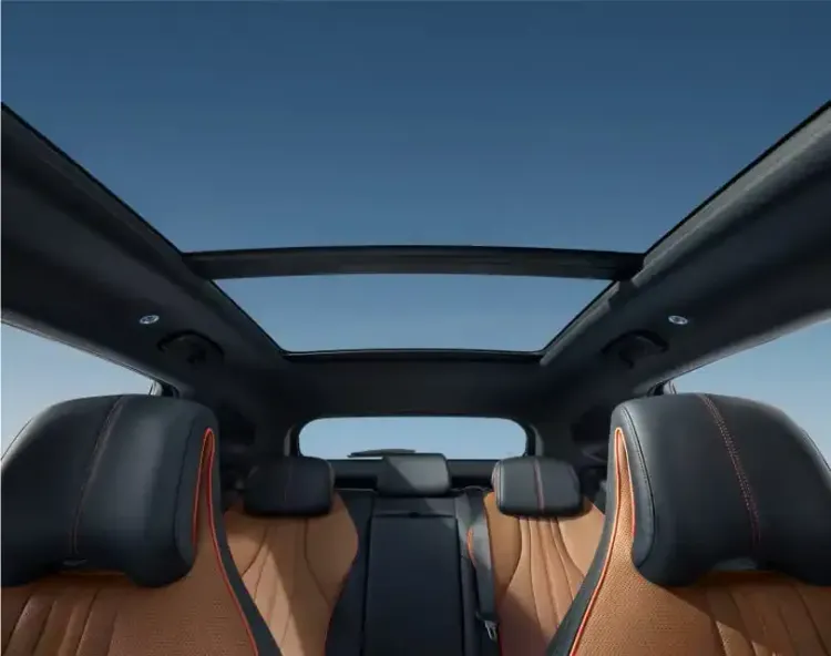 Könnyed és légies panoráma napfénytető